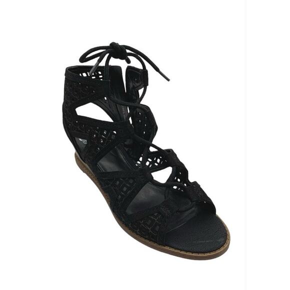 Vince Camuto Regey Sandals Womens Size 9.5M Retana Suede Tumbleweed Ankle-High - Picture 2 of 12